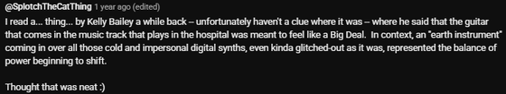 FINALLY, SOMEONE GETS ME TOO, AND HOLY SHIT IT *WAS* INTENTIONAL
I always thought that the battle themes in EP1 and EP2 were more hopeful and badass'd toned than HL2
Sector Sweep, Hunting Party (some of the portions), Vortal Combat & What Kind of Hospital is this all sounded so AMAZING
I still LOVE Base HL2's battle themes, but the Episodes' had more emotions on it, and it's shockingly glad to know it was what Kelly Bailey intended!
God, BLESS this man for being one of the best key members to make HL2 so amazing