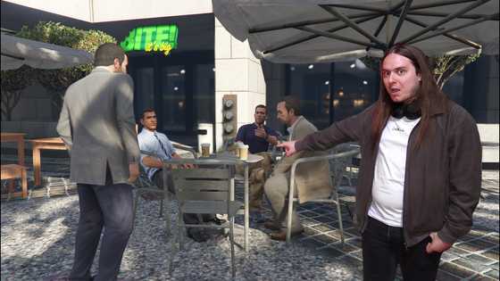the whole Robo visits Los Santos saga
1. Robo finds Franklin
2. ROBO NO
3. Robo buys a Gun
4. Robo gets in on an FIB job
(more in comments)