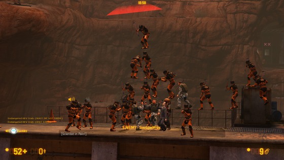Thank you for participating the BLACK MESA 10 YEARS ON STEAM CELEBRATION LambdaGeneration Gamenight! 🎂
It was a blast collaborating with the @blackmesadevs Team!
Special thanks to VaultF4 for their servers. 💛
Remember to post your own screenshots at https://community.lambdageneration.com/black-mesa with the #lambdagengamenight tag.
See you all in the next gamenight!