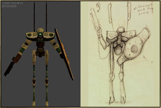 The "Hoard" warrior race, HL2-fidelity models based on Ted Backman's original sketches from 1999.