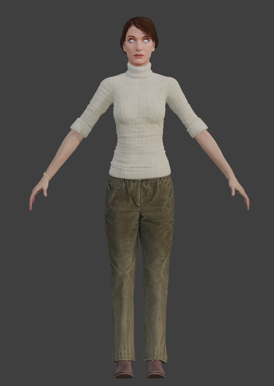 Set of WIP accurate HD HL2 characters