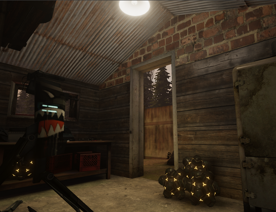 Images of V 2.0 of my new map made for HL2RP on VRC. Features awesome things like parallax mapping and shiny surfaces... thanks to the folks over at hl2rtx for the height maps and fulfilling my parallax mapped day dreams.
(And credit goes to Liminaldoggo the creator of Outlands House on the Garry's mod workshop for the original map that I added onto and gave a unity makeover)