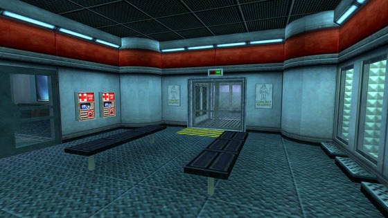 Oh I'm so lost, the toll guy gave me the wrong directions! Neither of these places are where I work!
All part of the parking lot map. First two pics are for a random side area, last two pics show the Sector M breakroom and locker room.
The breakroom is so comfy because it's for doctors, and trust me, they'd need a breakroom like that. Also, the lockers really do contain cleansuits.