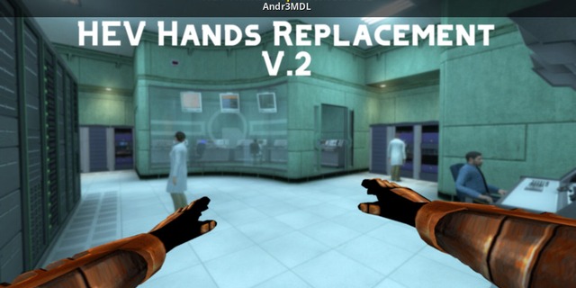 HEV Hands Replacement V.2 [Cry of Fear] [Mods]