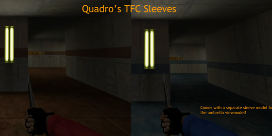Quadro's TFC Sleeves addon - Team Fortress Classic mod for Half-Life