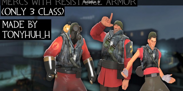 Mercs With Resistance Armor [Half-Life 2] [Team Fortress 2] [Mods]